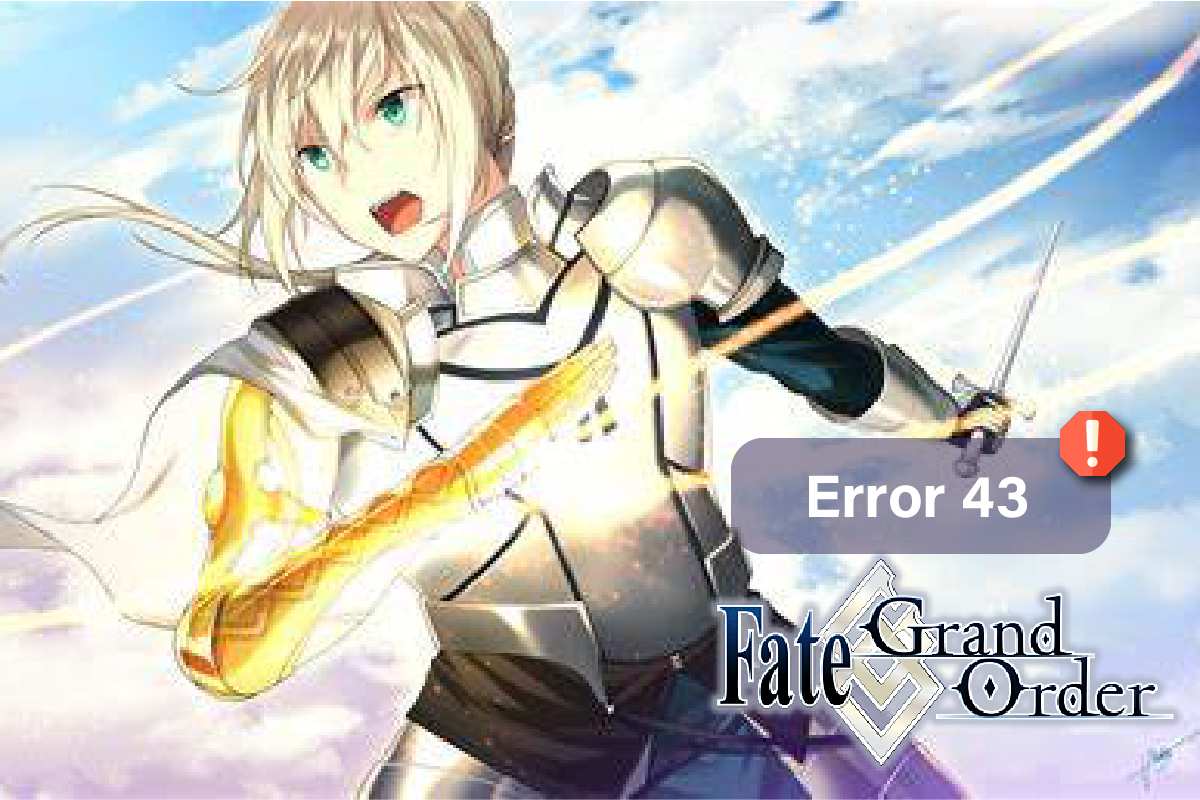 Ispravite Fate Grand Order Error 43 na Androidu