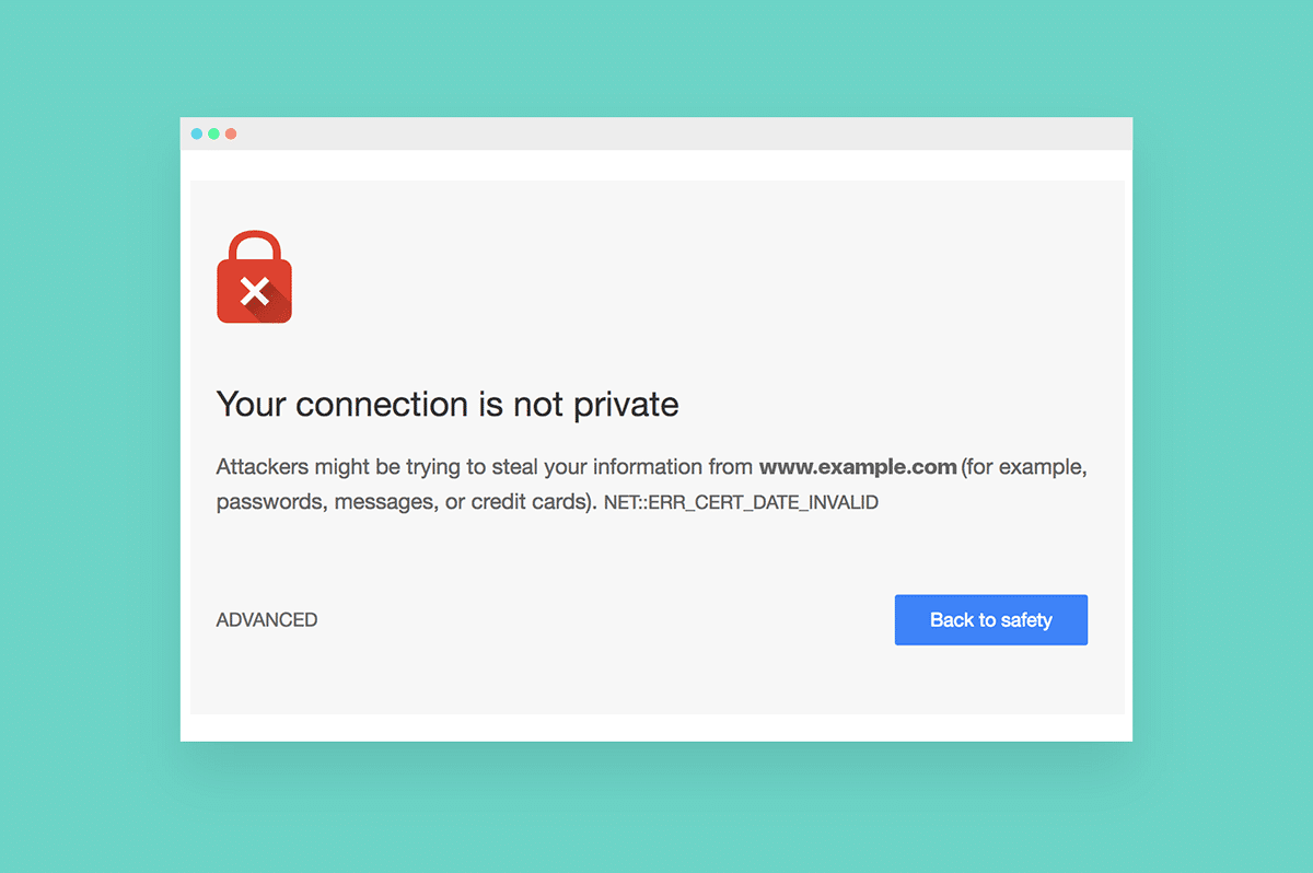 Sửa lỗi Safari Kết nối này không riêng tư