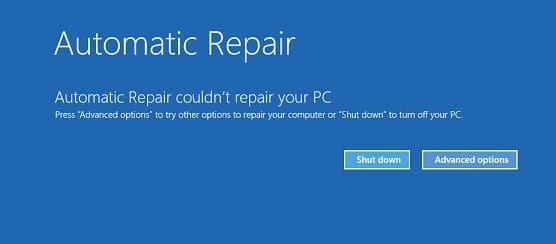 How to Fix Automatic Repair couldn’t repair your PC