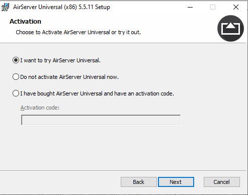 I want to try AirServer Universal