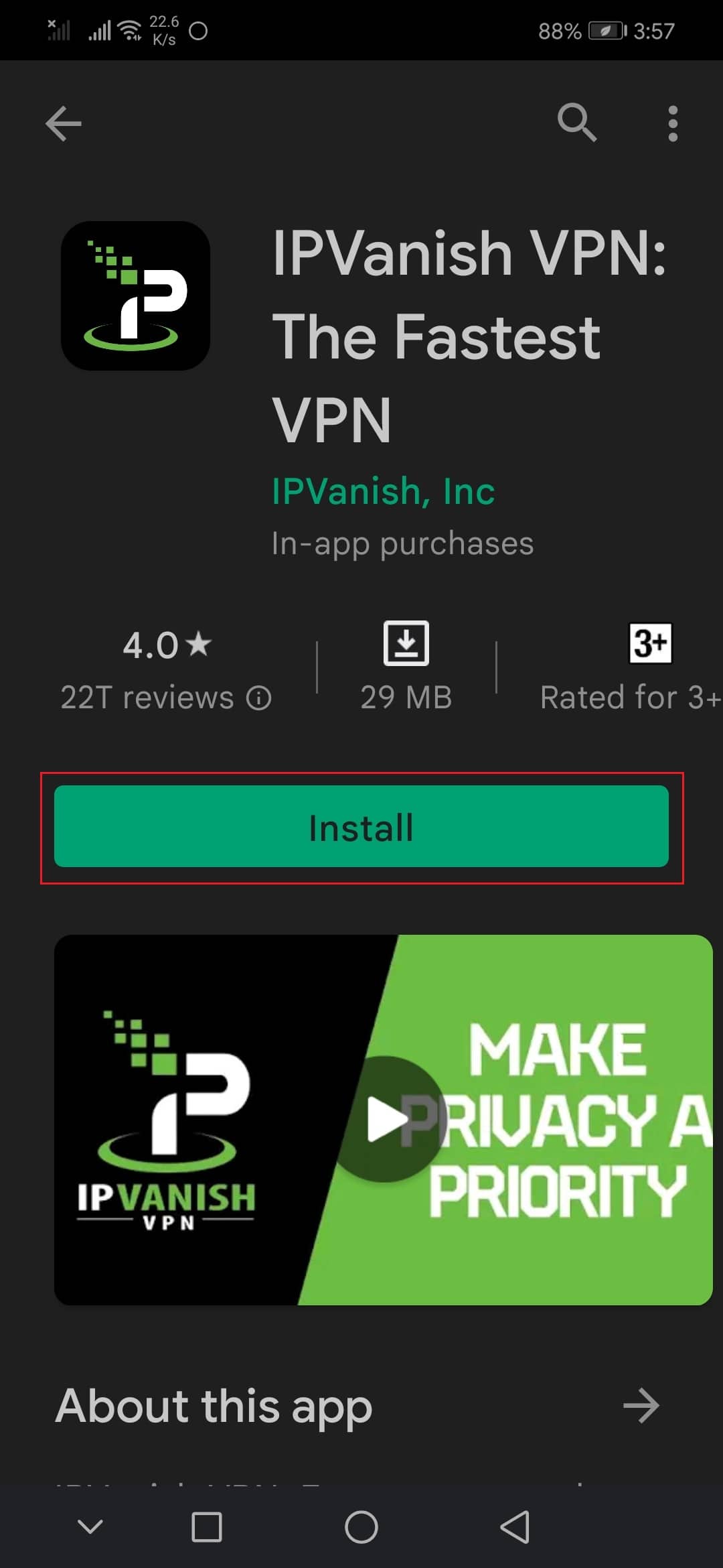 IPVanish android app playstore. Best Free Unlimited VPN for Android