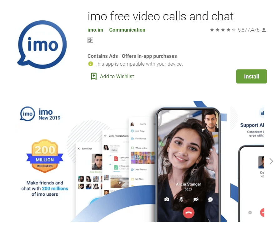 Imo Free Video Calls and Chat