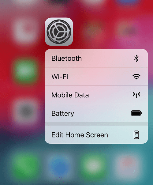 In your iPhone or iPad, launch the Settings app by clicking on the Settings icon
