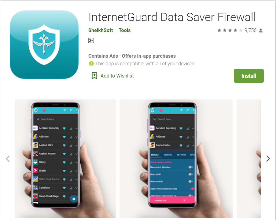 Internet Guard Data Saver Firewall| Best Firewall Authentication Apps For Android Phones