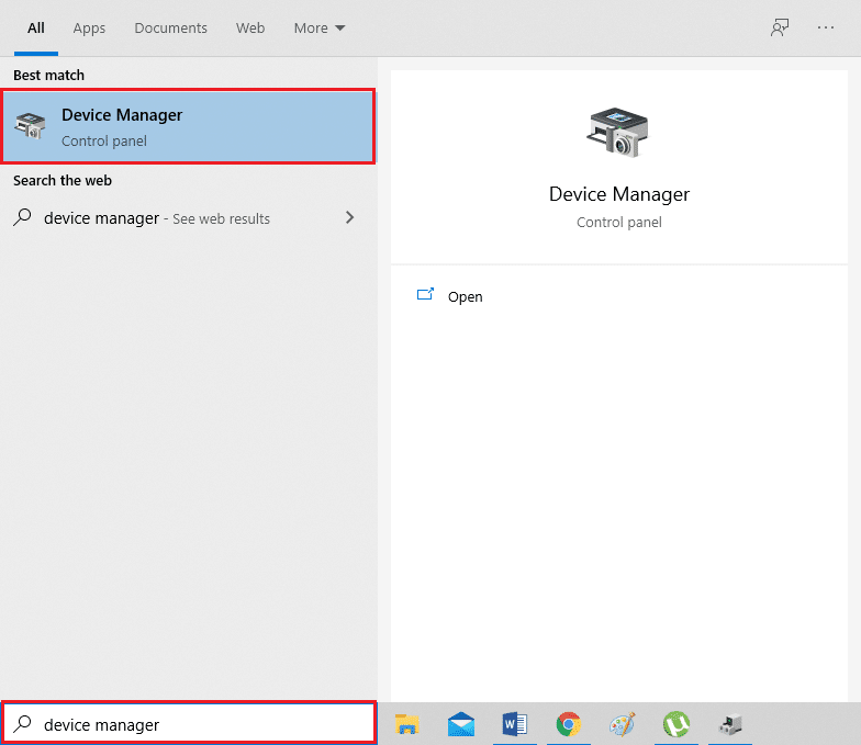 Launch Device Manager | Fix Media Disconnected Error Message on Windows 10