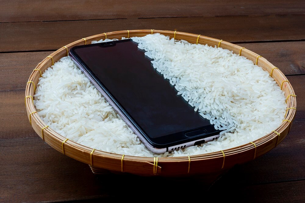 Leave the Phone in a Bag of Rice