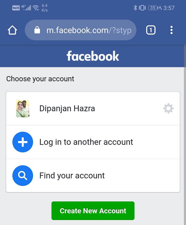 Open Facebook.com | How to log out of Facebook Messenger