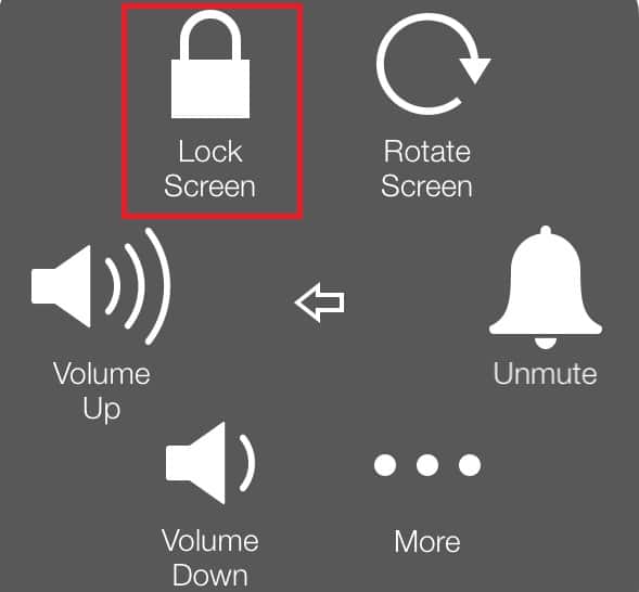 Long press the Lock Screen option until you get the slide to power off the slider