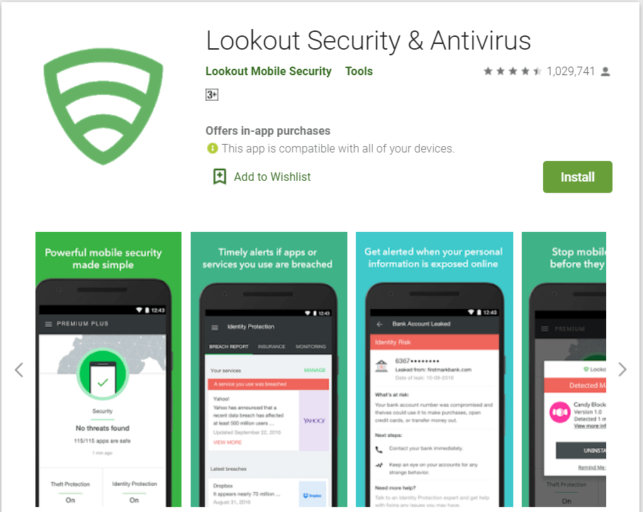 Lookout Security And Antivirus