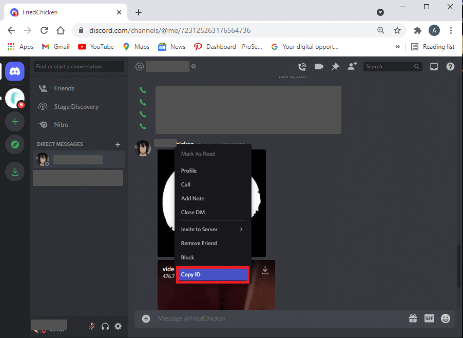 Make a right-click on the username and select Copy ID. how to report a user on Discord
