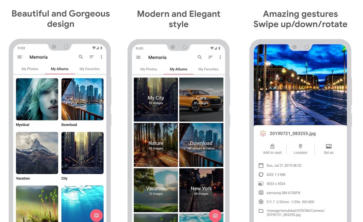 Memoria Photo Gallery | Best Android Gallery Apps For 2020