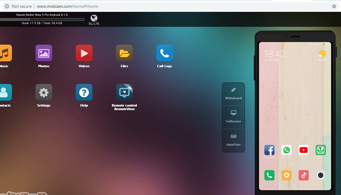 Mirror Android Screen to your PC using MOBIZEN MIRRORING
