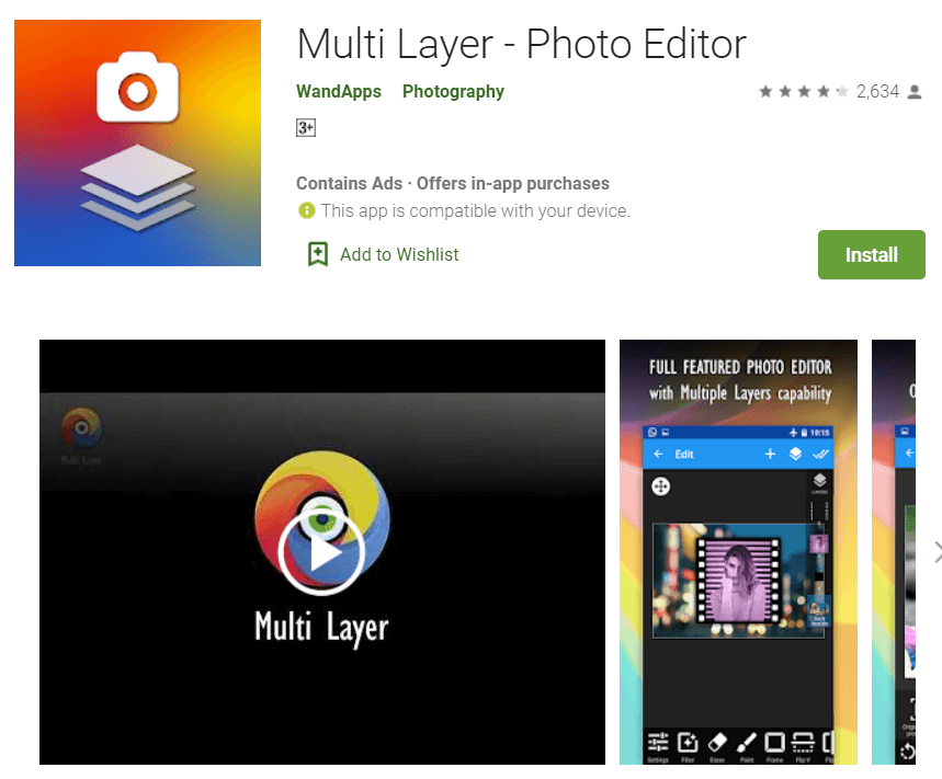 Multi-Layer – Photo Editor