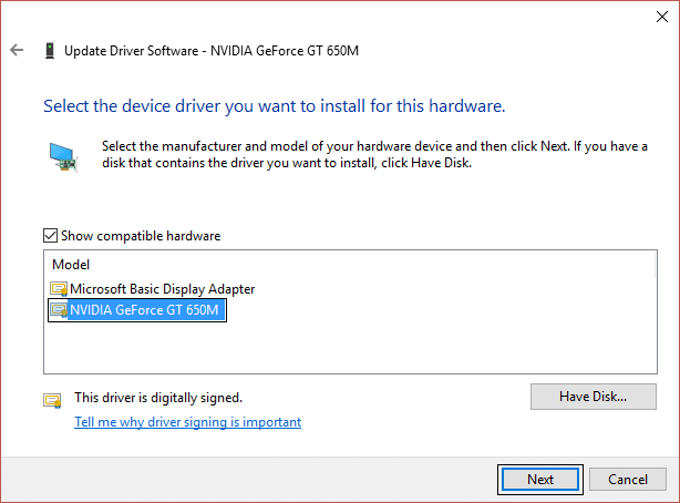 NVIDIA GeForce GT 650M | Windows 10 Brightness Settings Not Working [SOLVED]