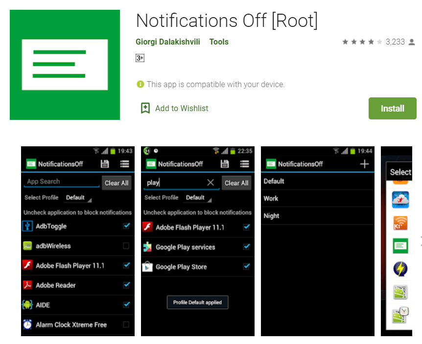 Notifications Off (Root)
