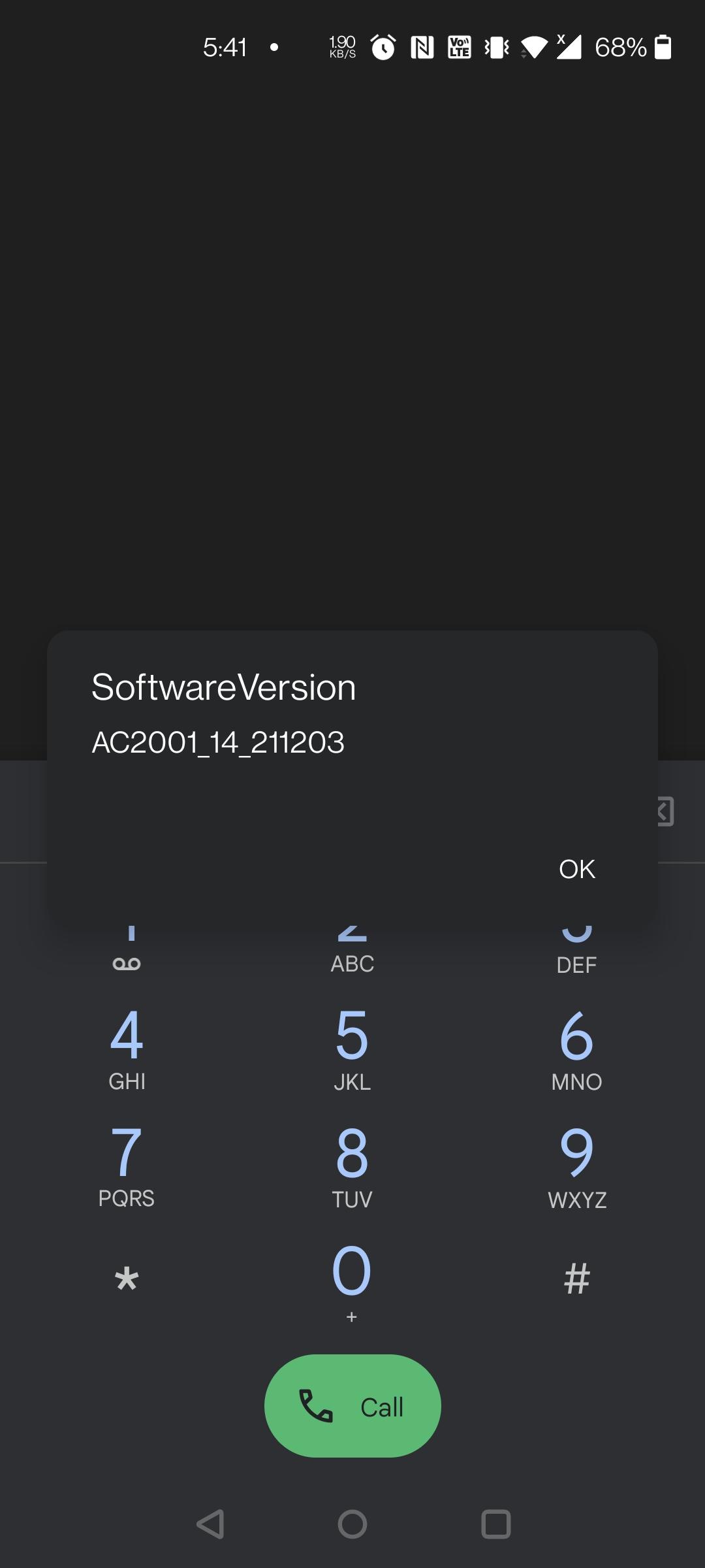 OnePlus software version. 90+ Hidden Android Secret Codes