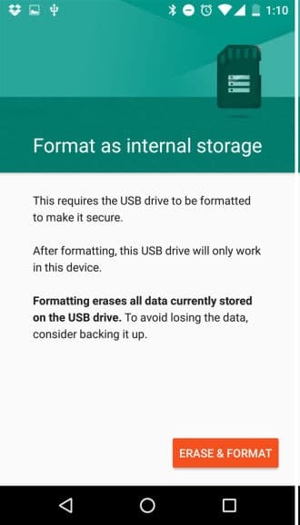 Open Settings and go to Storage and USB | How To Transfer Files From Android Internal Storage To SD Card