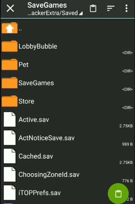 Open the destination folder, where the files are to be pasted. | Change Quick Chat Voice On PUBG Mobile