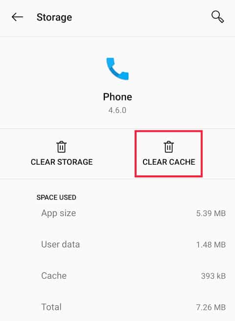 Open your phone’s settings and tap on ‘Apps & Notification’ and click on the ‘Clear Cache’ button