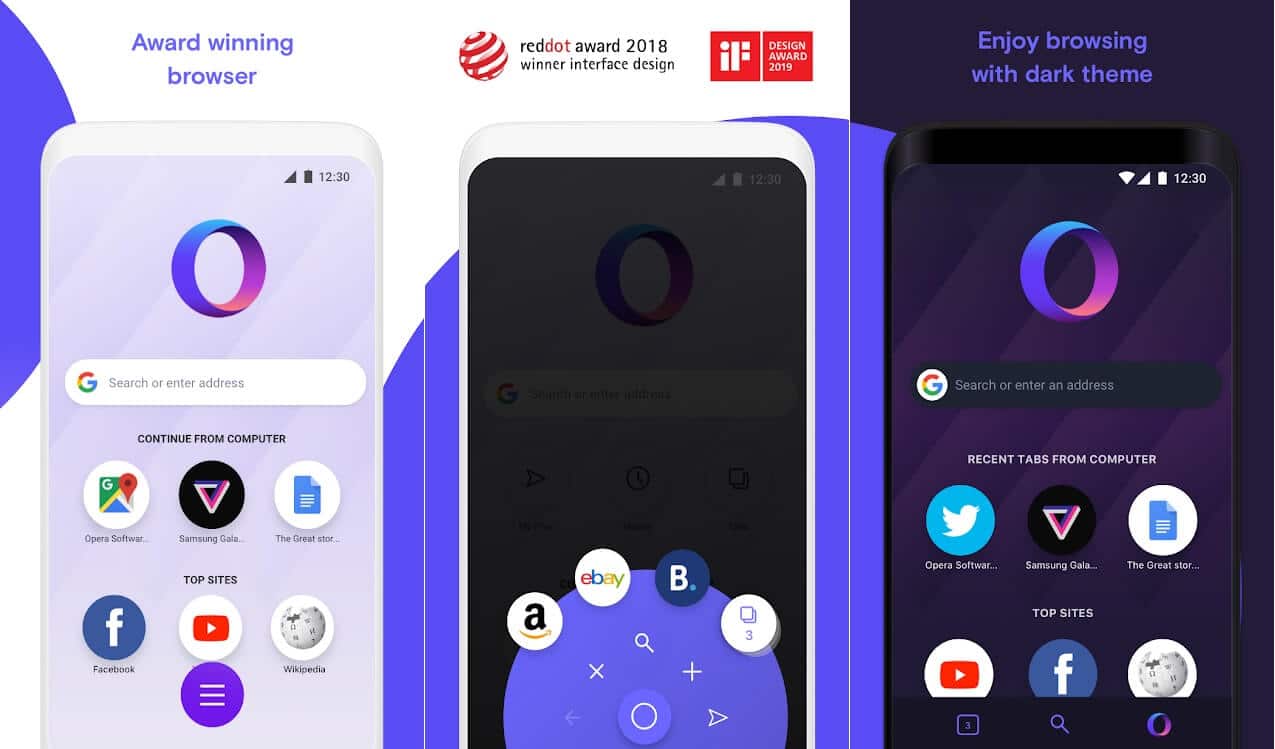 Opera Touch Browser