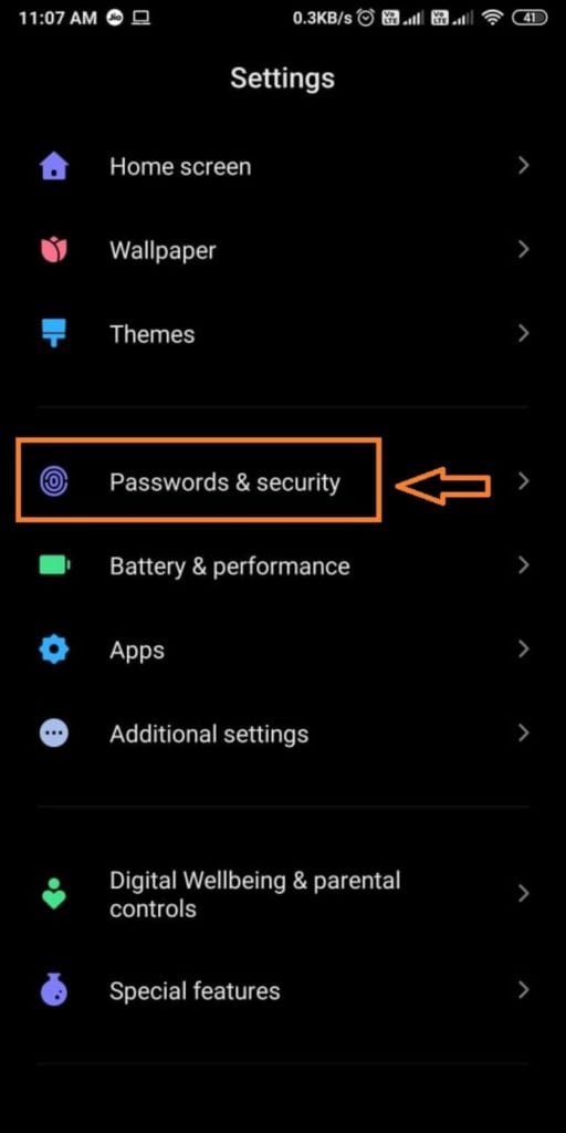 Password e sicurezza | Come accendere il telefono senza pulsante di accensione