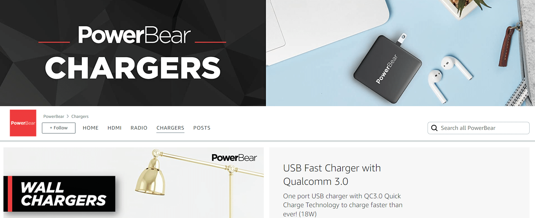 PowerBear Chargers. 20 Best High Speed Charger for Android
