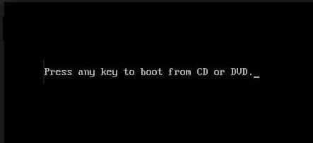 Press any key to boot from CD or DVD | [FIXED] Selected boot image did not authenticate error