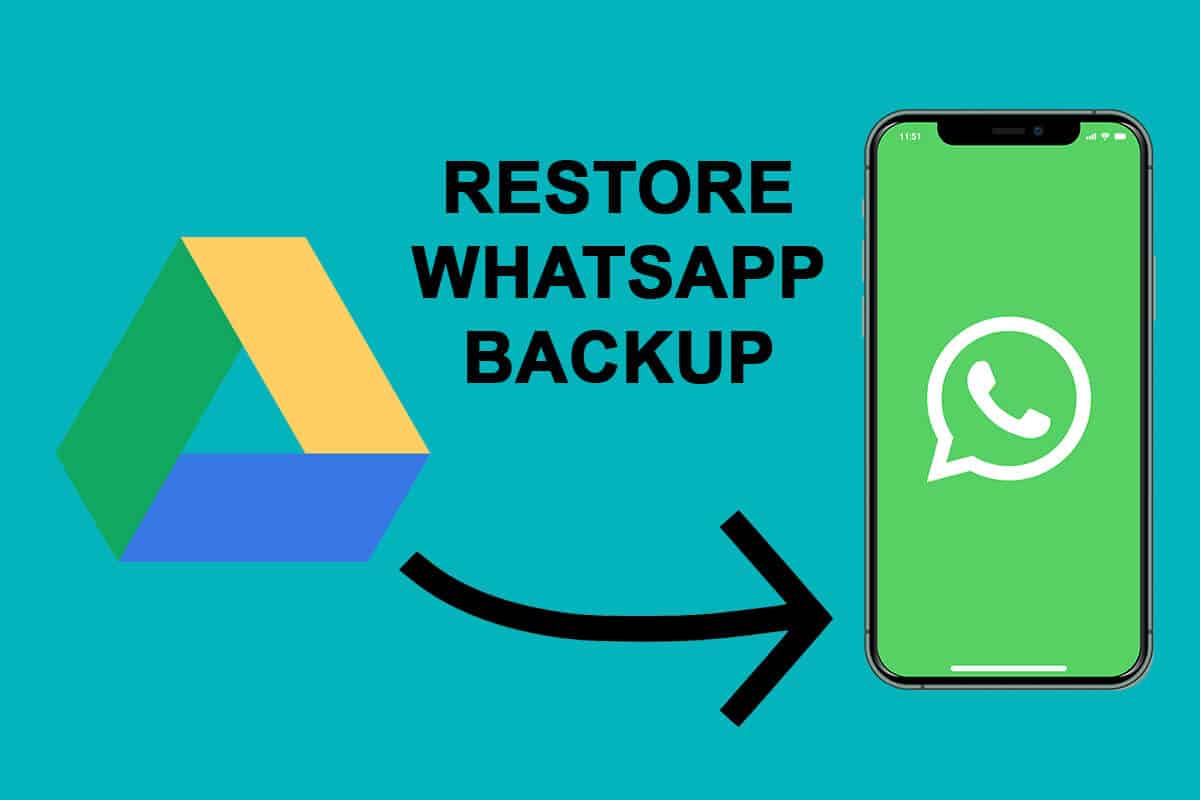 Восстановить резервную копию WhatsApp с Google Диска на iPhone