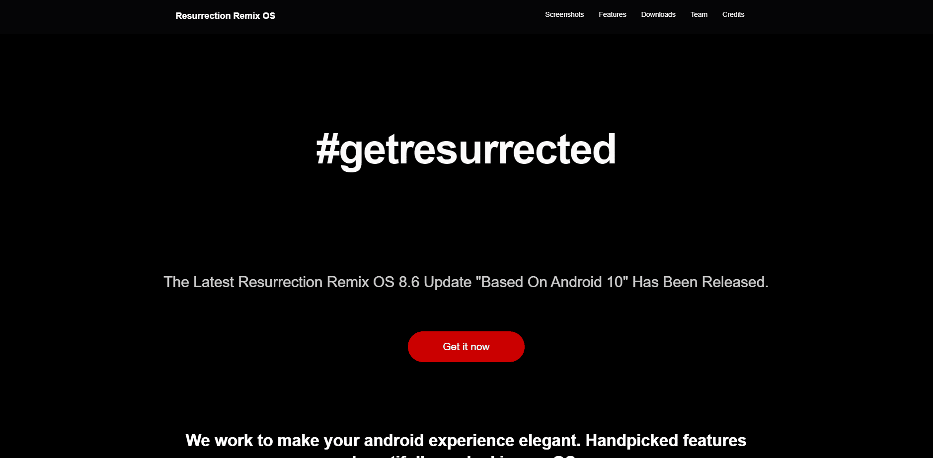 Ressurreição Remix site oficial