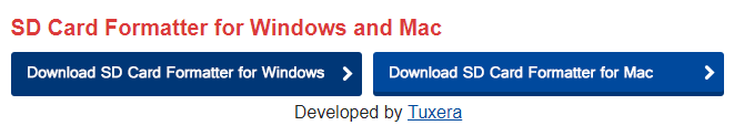 SD-Kartenformatierer für Windows und Mac