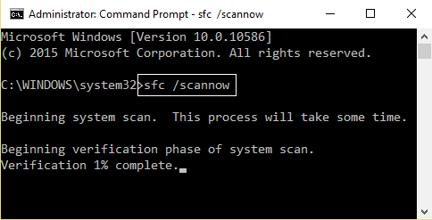 SFC scan now command prompt | Fix DISM Error 0x800f081f in Windows 10