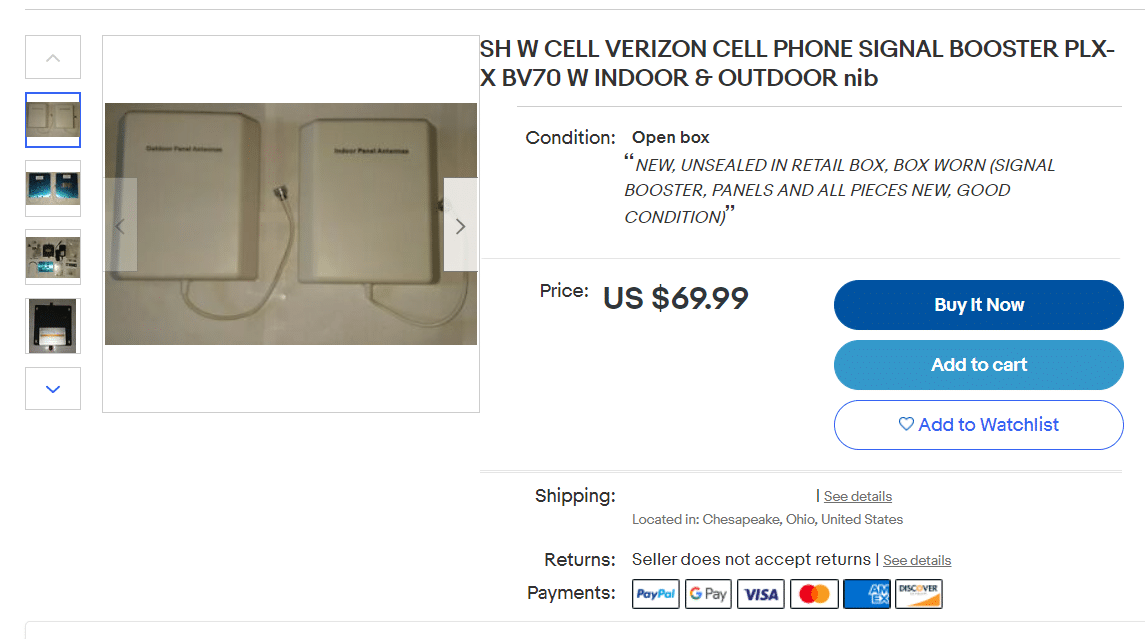 SH W CELL Verizon