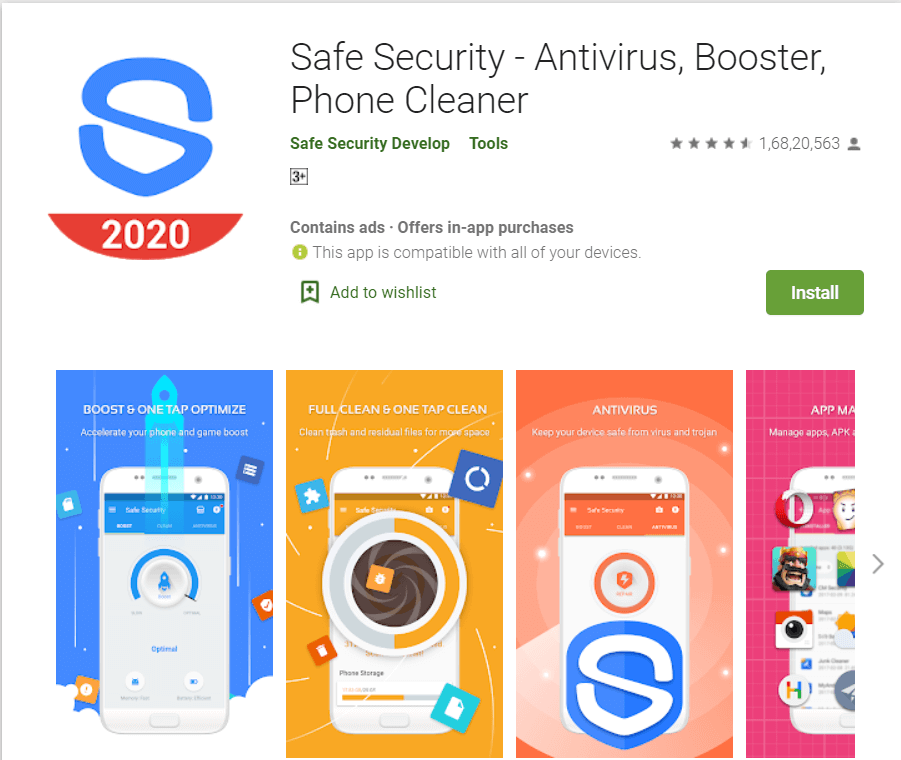 Safe Security | Best Adware Removal Apps