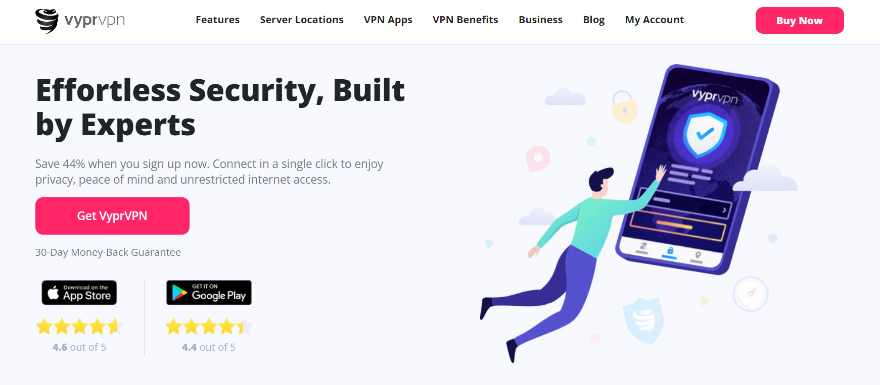 VyprVPN Homepage