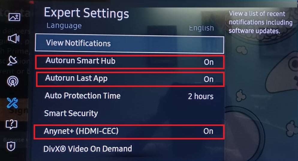 Settings System Expert Settings Samsung TV | smart TV won’t connect to Wi-Fi