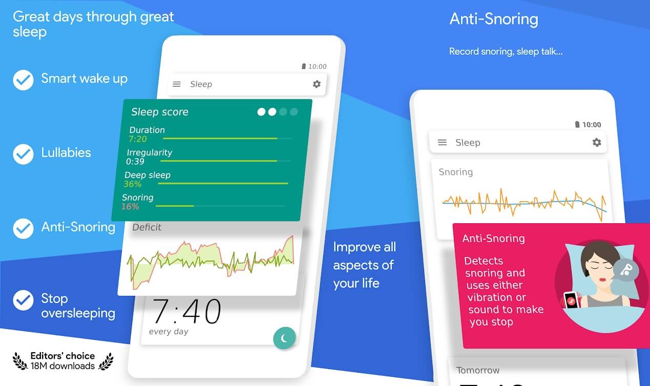 Sleep as Android (Sleep Cycle Smart Alarm) | Best Android Alarm Clock Apps