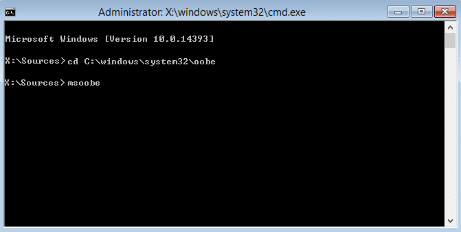Start Account Creation Wizard