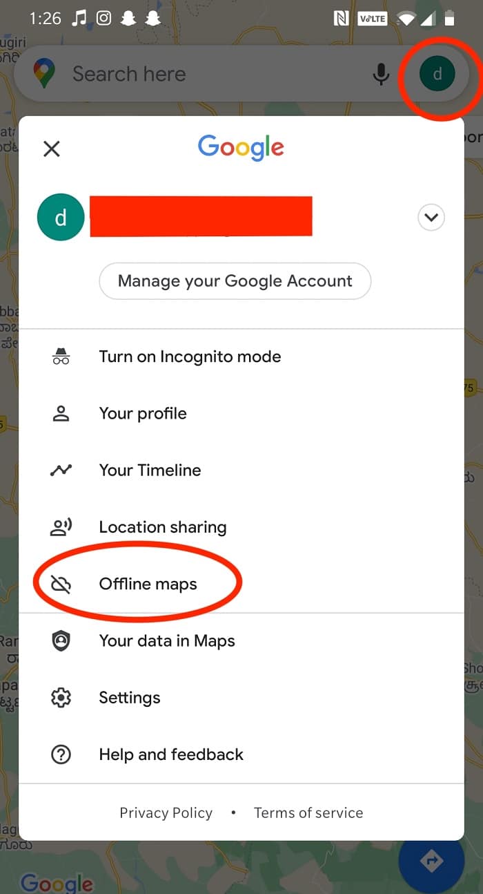 Tap Offline Maps. How to Fix Slow Google Maps