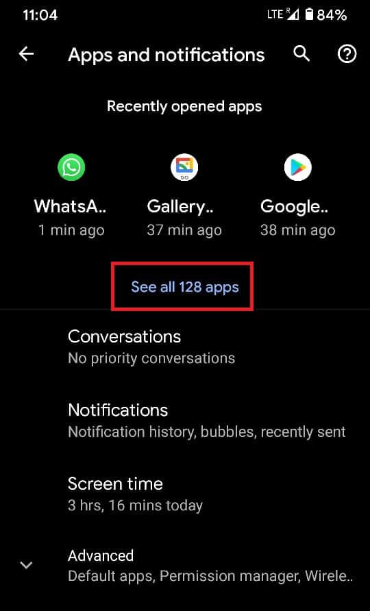 Tap on the option titled See all apps | How To Delete Learned Words From Your Keyboard On Android