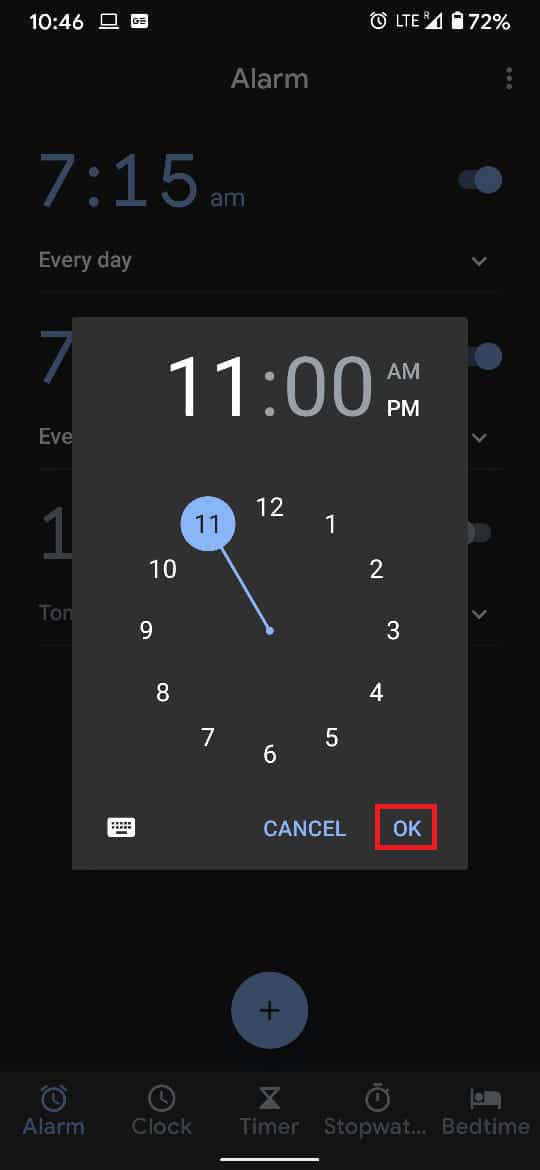 Tap on ‘OK’ to complete the process. 