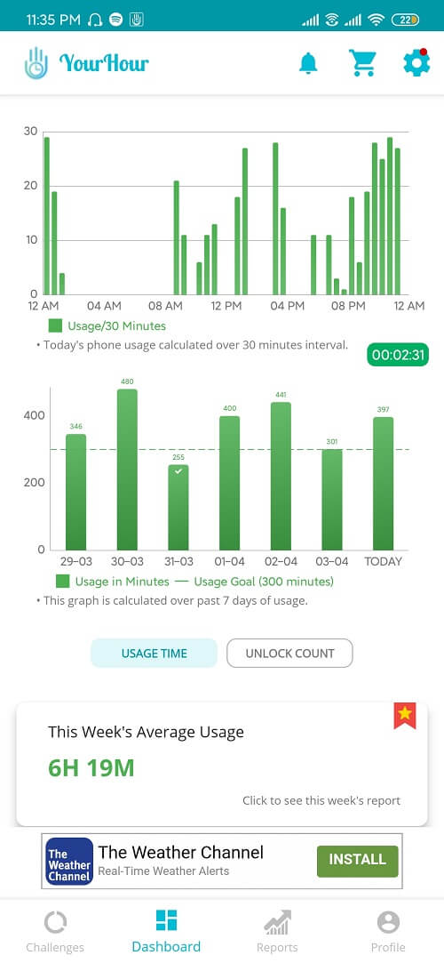 This app will help you track and control your phone usage