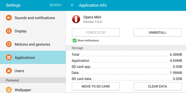 Transfer Apps from Android Internal Storage to SD card
