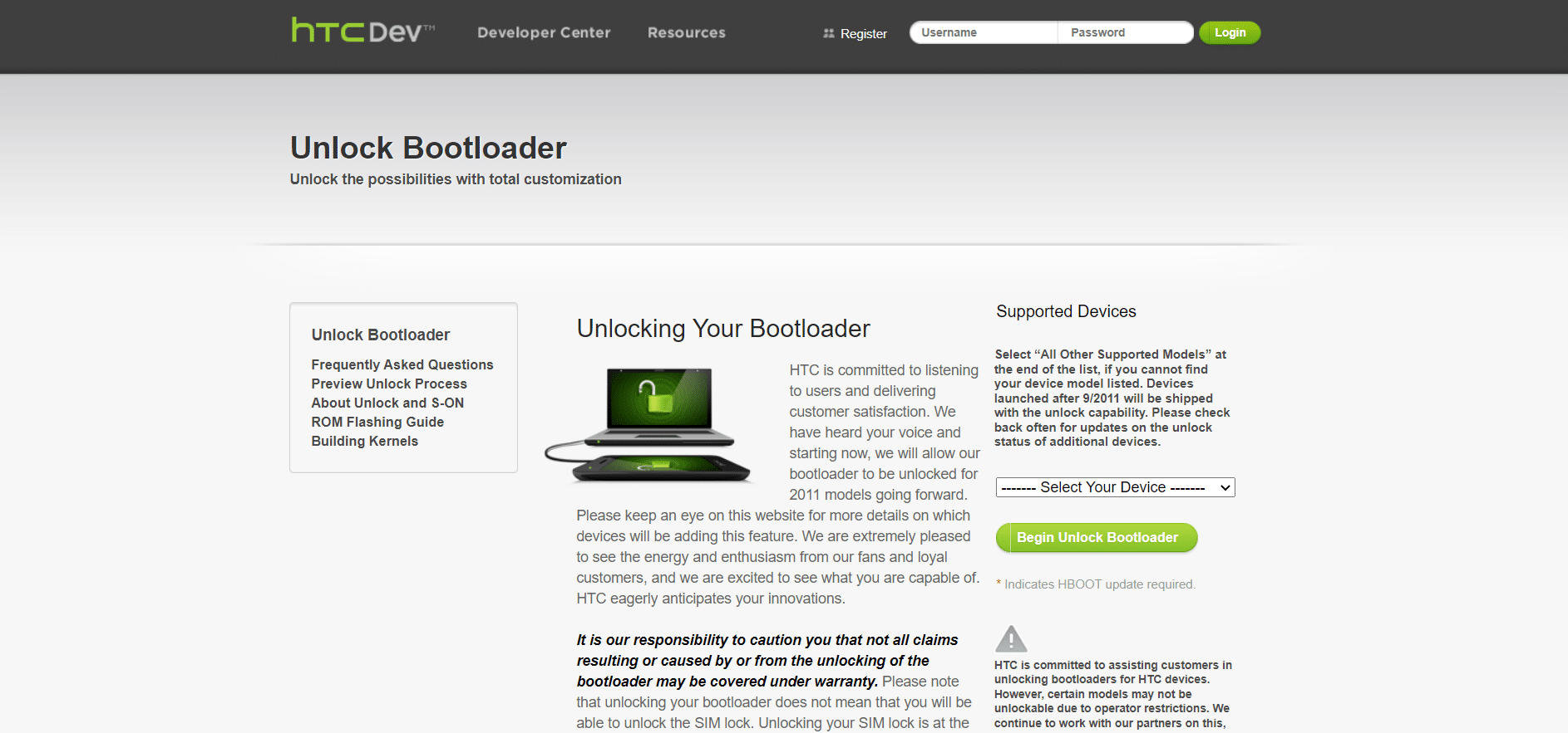 Unlock bootloader HTCdev website. What is HTC S-OFF