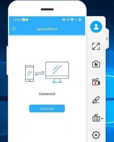 Using ApowerMirror App | How to Record Android Screen on PC