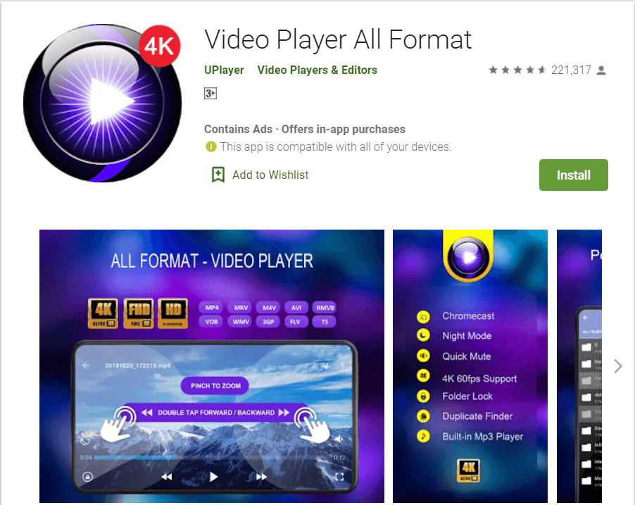 Video Player All player