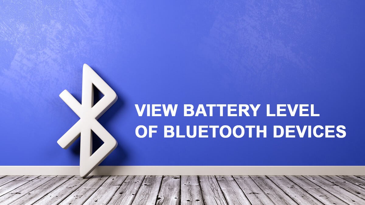 How to View Bluetooth Devices Battery Level on Android