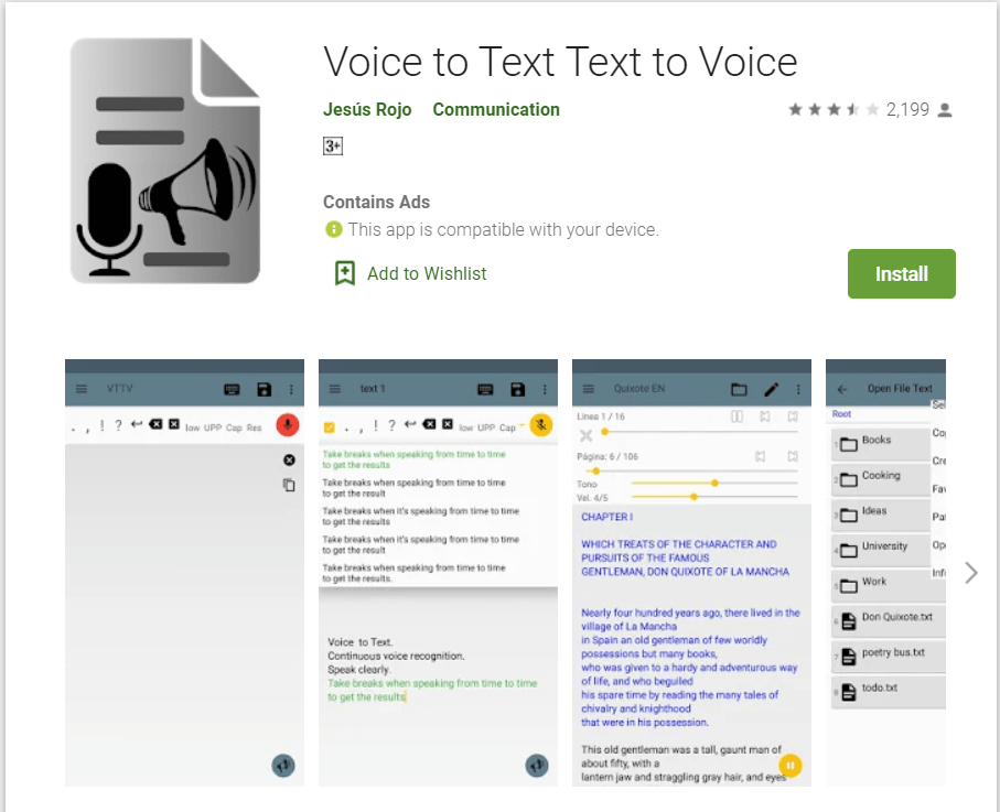 Voice To Text - Text To Voice