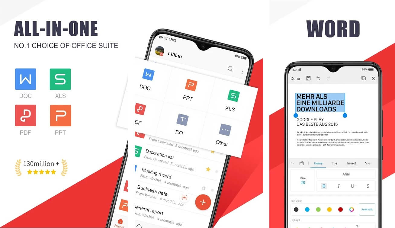 WPS OFFICE | Best Office Apps for Android to Boost Productivity