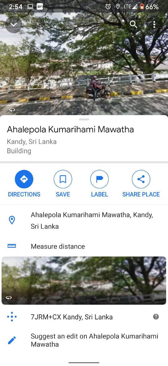 You can label, save or share the location | How to Drop a Pin on Google Maps (Mobile and Desktop)