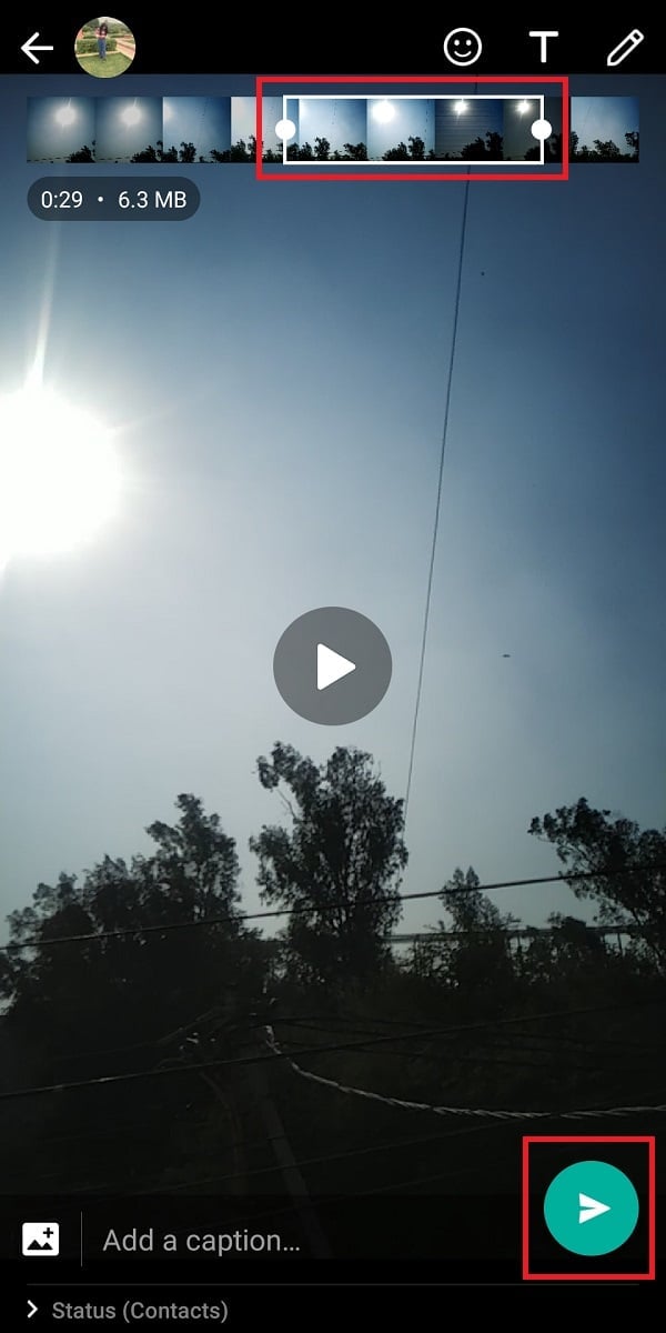 adjust the video setting option from 30 to 59 and follow this sequence for the whole video